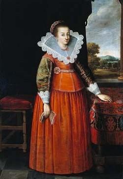 Peeter Danckers de Rij Portrait of a Lady oil painting picture
